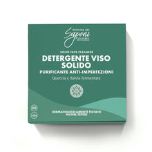 Carica l'immagine nel visualizzatore di Gallery, Detergente Viso Solido Purificante e Anti-Imperfezioni (per Pelli Miste e/o Grasse) -Officina dei Saponi-