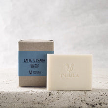 Carica l'immagine nel visualizzatore di Gallery, Sapone al Latte di Capra (Latte ‘e Craba) -Insula- NATURALmente il Negozio Sostenibile 